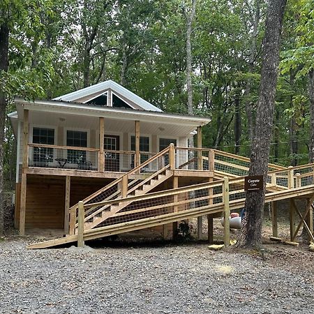 Coyote Cabin At Woodland Retreat At Desoto Beside Desoto State Park Fort Payne Dış mekan fotoğraf