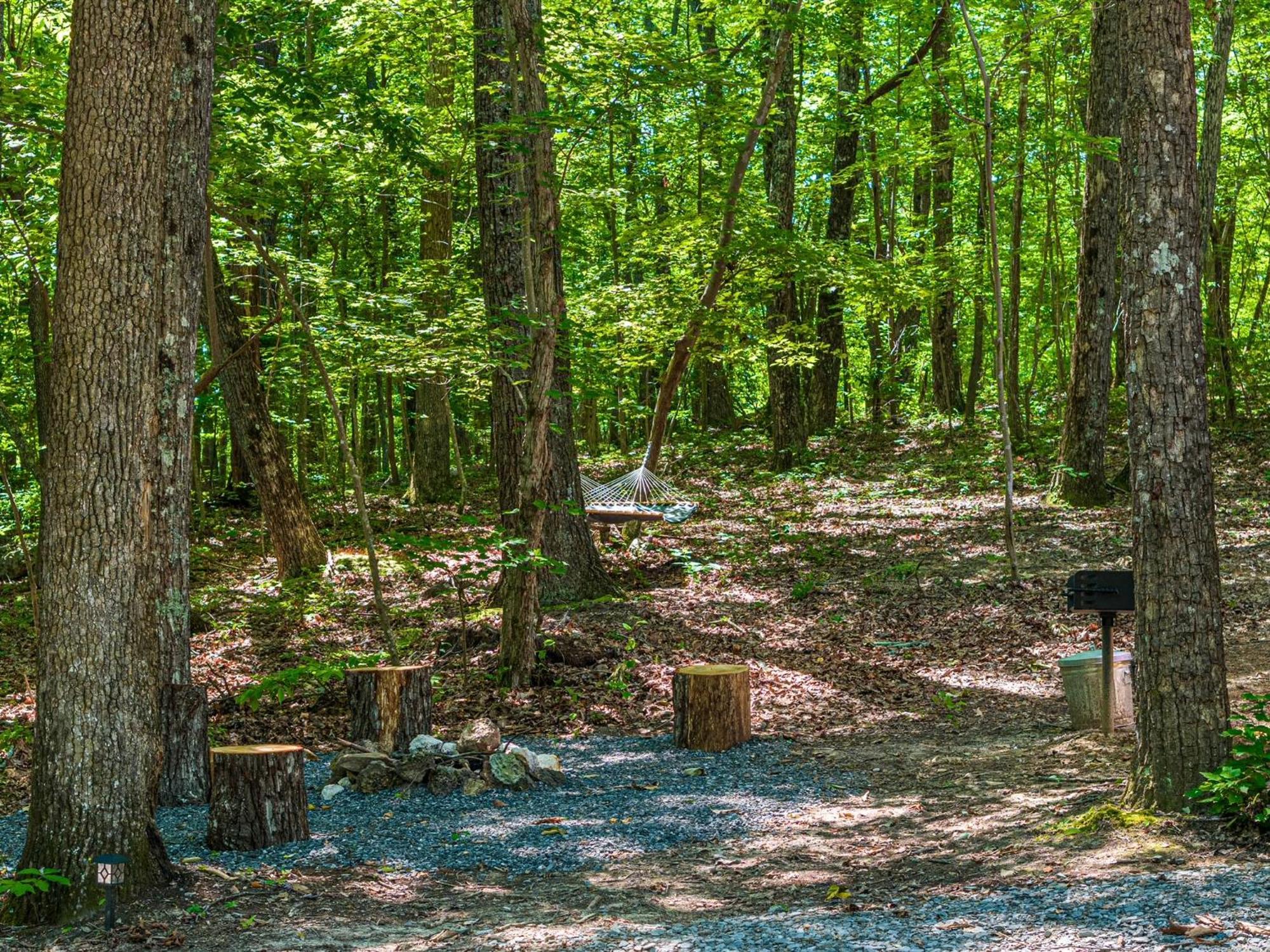 Coyote Cabin At Woodland Retreat At Desoto Beside Desoto State Park Fort Payne Dış mekan fotoğraf